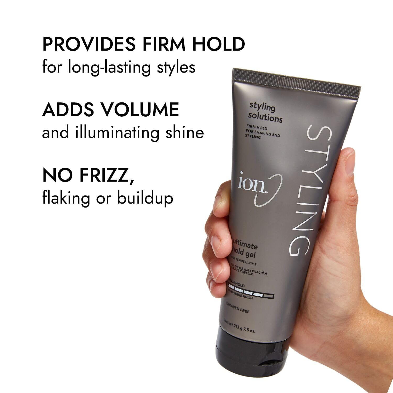 Amazon.com : ion Styling Solutions Ultimate Hold Gel, Firm Hold